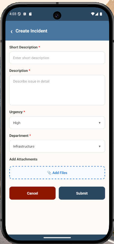 Incident Mobile Image